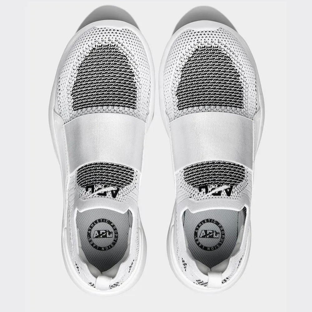APL - Women's TechLoom Bliss Shoe - White / Black / Gum - Size 6.5 - NWT